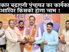 सरकार बढ़ाएगी पंचायत का कार्यकाल ? आखिर किसको होगा लाभ !